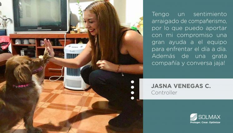 Conociendo al Equipo Solmax Chile - Jasna Venegas