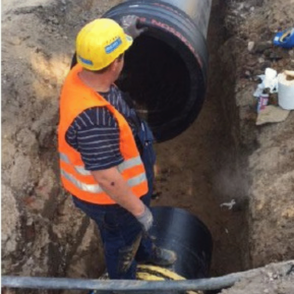 Collarín de transición HDPE–PVC