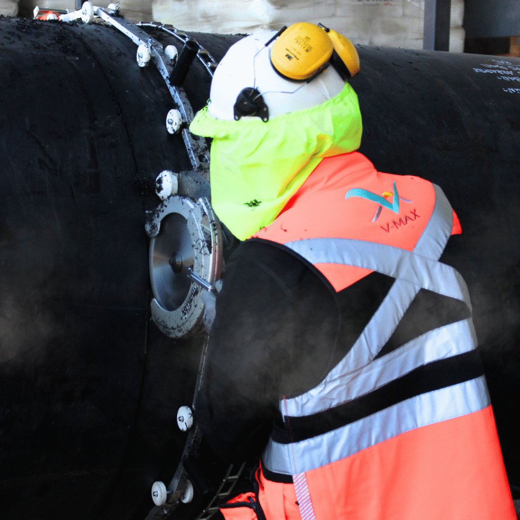 Servicio de Electrofusión PLASSON para Grandes Diámetros
